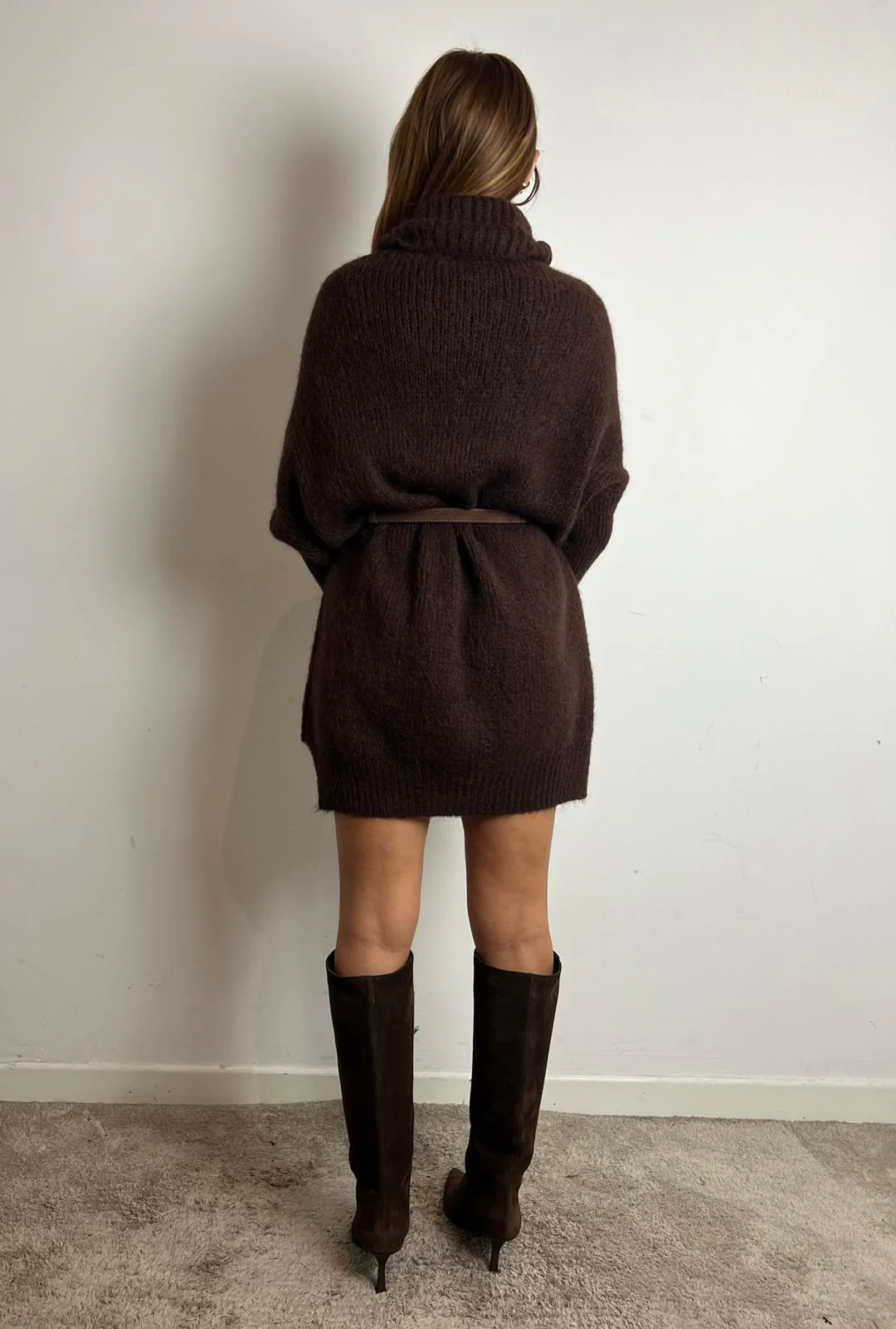 Abito In Maglia Collo Alto - Imperial cod. M3025889 - immagine 3