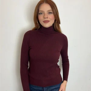 Maglia Dolcevita A Costine - Souvenir cod. B38D0045