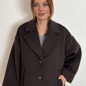 Cappotto Over Corto Due Bottoni - Please cod. K049BNV000