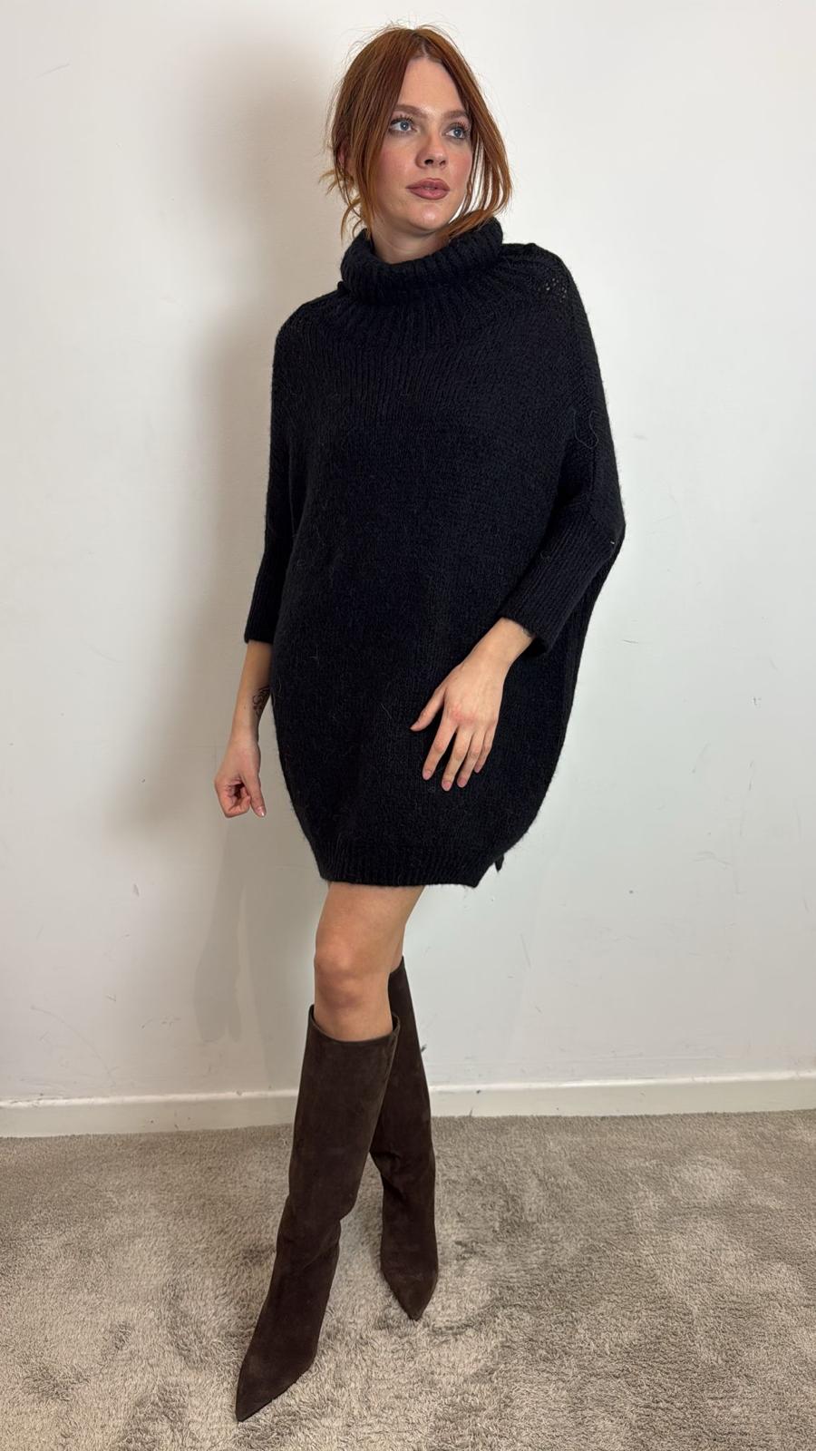 Abito In Maglia Collo Alto - Imperial cod. M3025889 - immagine 9