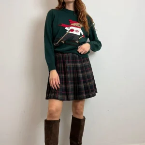 Gonna Mini Plissè Fantasia Tartan - Vicolo cod. TF2143