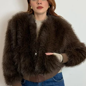 Bomber Pelliccia Costina - Haveone cod. KDY_P037