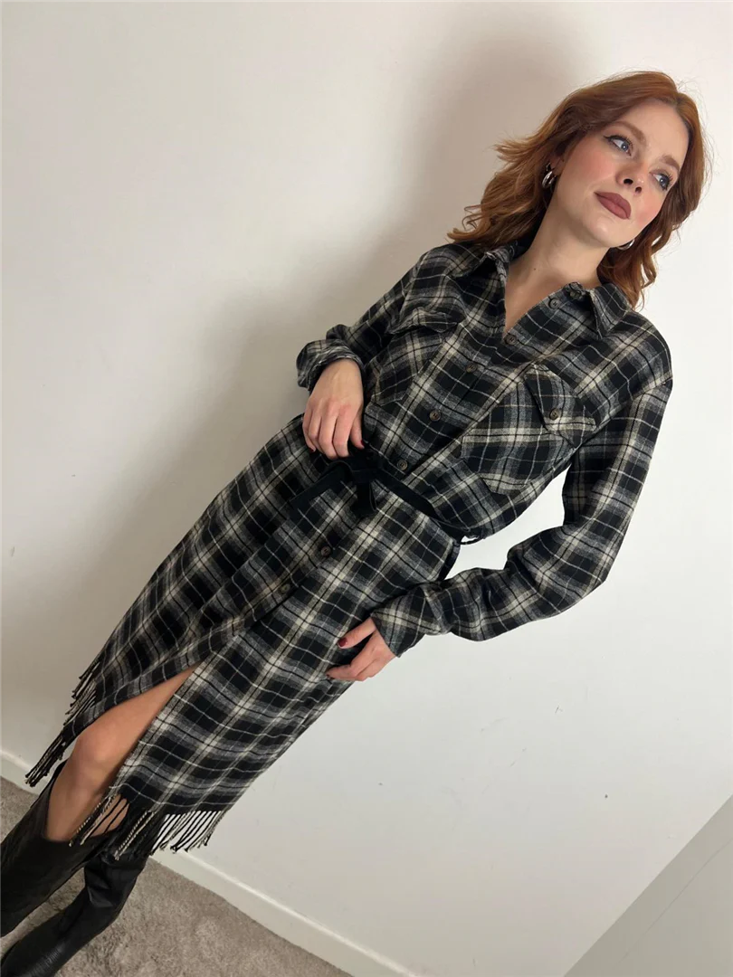 Abito Check - Souvenir cod. F38X1498 - immagine 3