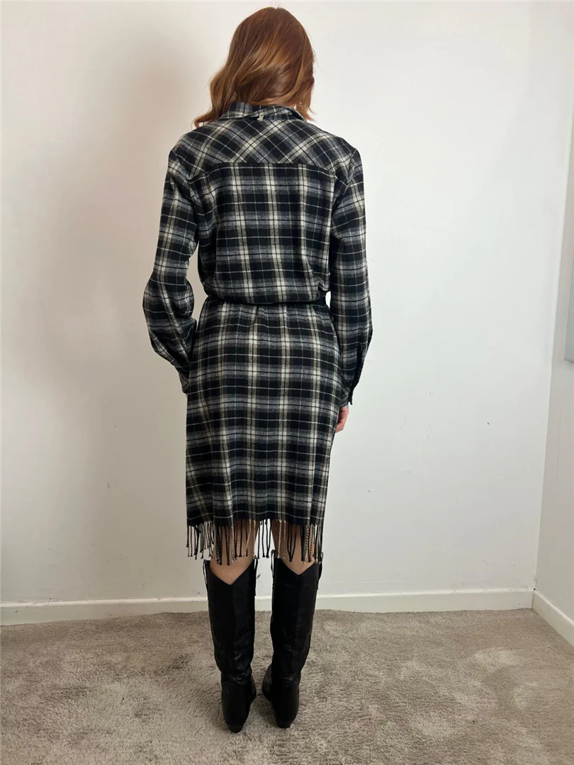 Abito Check - Souvenir cod. F38X1498 - immagine 4