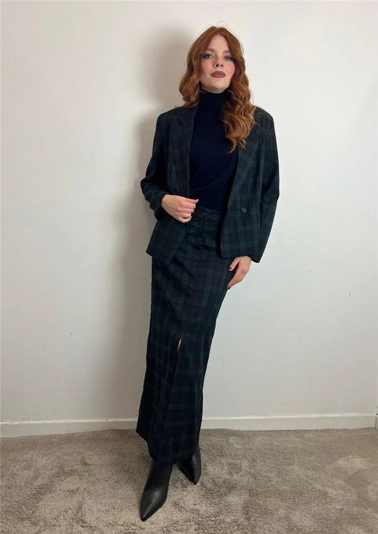 Giacca Doppiopetto Check - Souvenir cod. S38M1427 - immagine 2