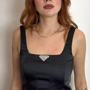 Bustino In Satin Dettagli Unici - Souvenir cod. W38S1349