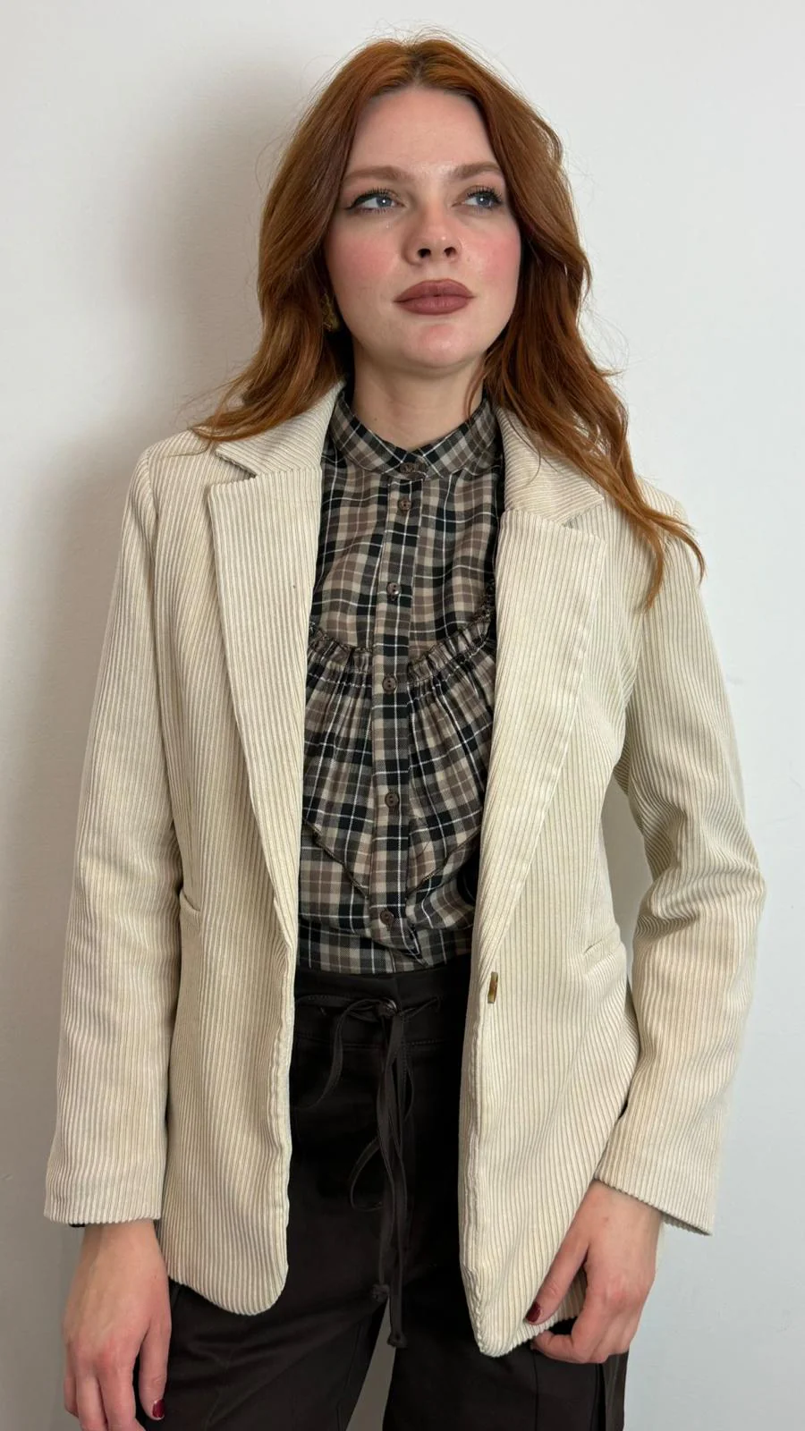 Giacca Bottone Velluto - Haveone cod. JVI_P086 - immagine 4