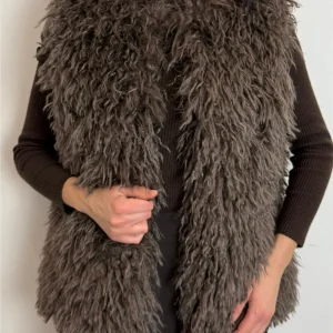 Ecopelliccia Smanicata Effetto Mongolia - Philia Loft cod. A01N0278