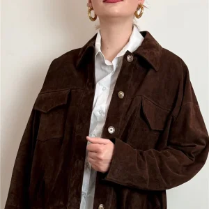 Bomber In Vera Pelle Scamosciata - Vicolo cod. TAB0171