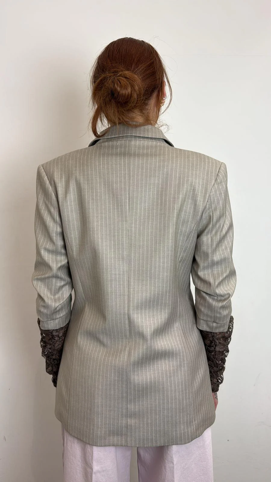 Giacca Gessata Pizzo - Haveone cod. JGE_Q028 - immagine 3