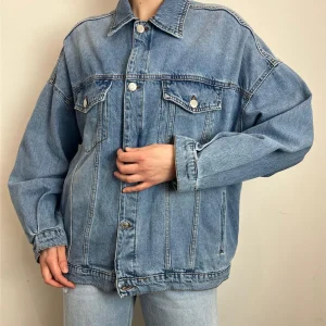 Giubbino Denim Oversize Donna - Haveone cod. KGZ_Q022