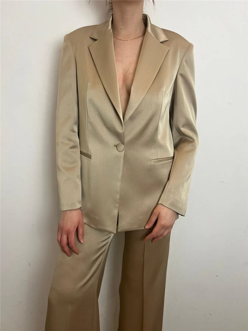 Blazer Monopetto Satinato - Silence Limited cod. GI5350