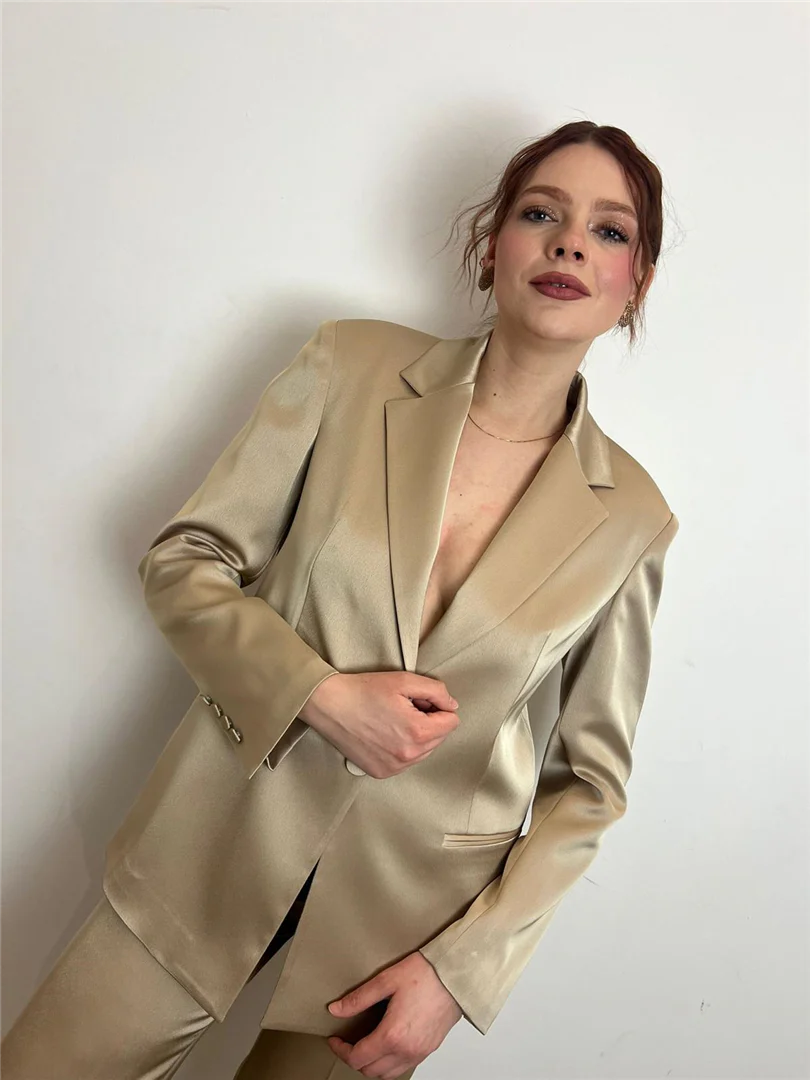 Blazer Monopetto Satinato - Silence Limited cod. GI5350 - immagine 6