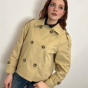 Trench Corto Doppio Petto - Vicolo cod. TAB0722