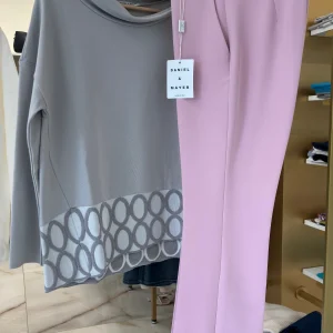 DANIEL & MAYER - MAGLIA RICAMO - GRIGIA