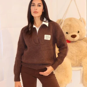 Maglioncino con camicetta