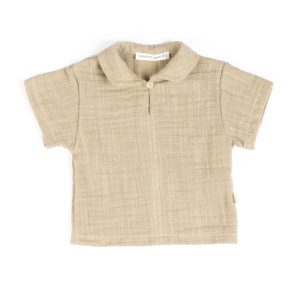 Shirt con colletto lino Bamboom