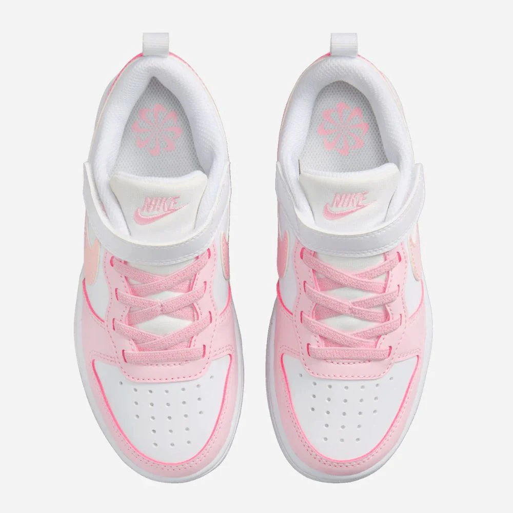 Nike court borought sneakers da bambina DV5457-105 - immagine 3