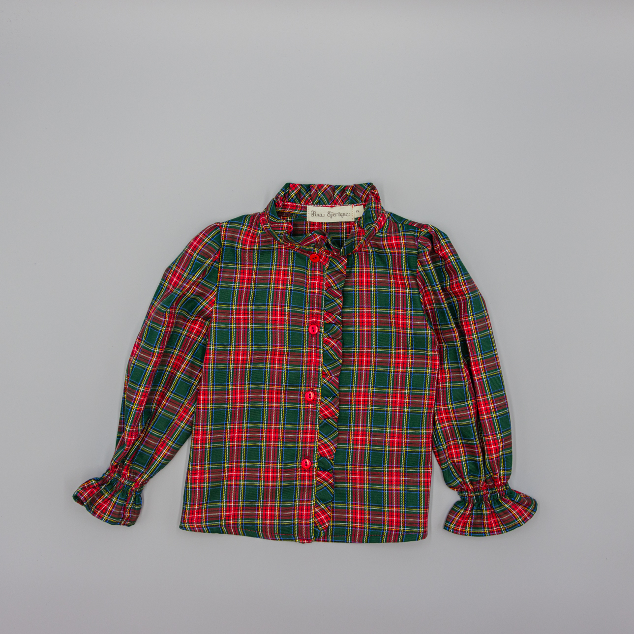 Camicia scozzese bimba Fina Ejerique