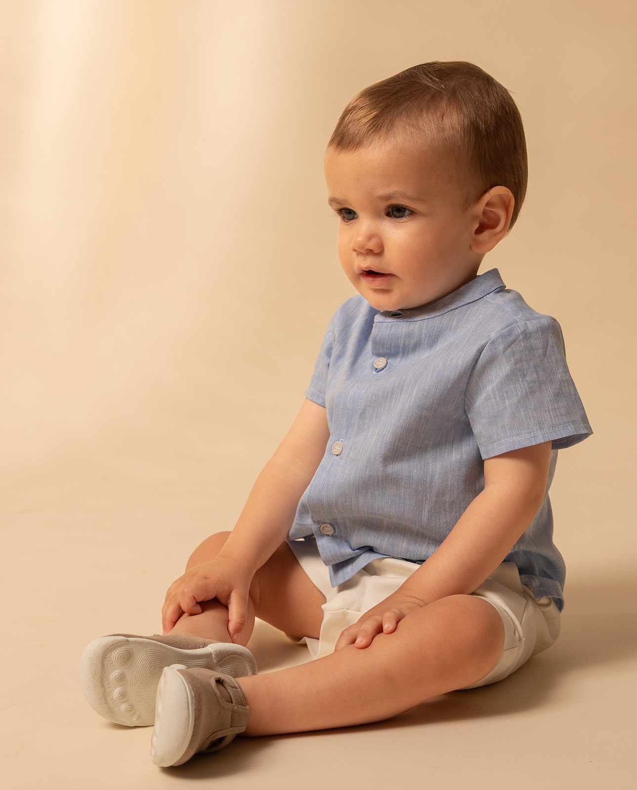 Bermuda lino e viscosa Fina Ejerique - immagine 6