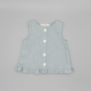 Blusa Canotta in lino Fina Ejerique