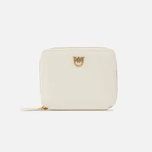 Pinko portafoglio quadrato zip-around in pelle 100249-A0F1
