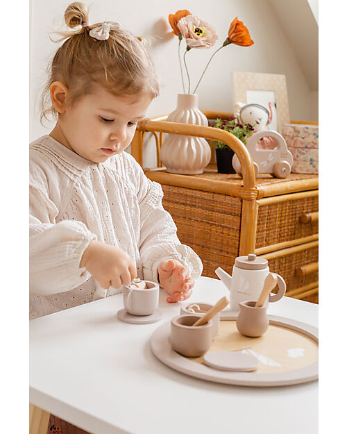 Servizio da te in legno giocattolo - immagine 4