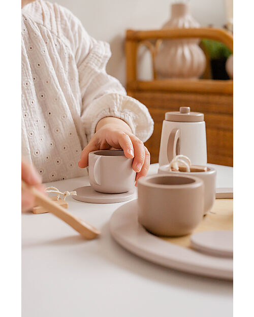 Servizio da te in legno giocattolo - immagine 6