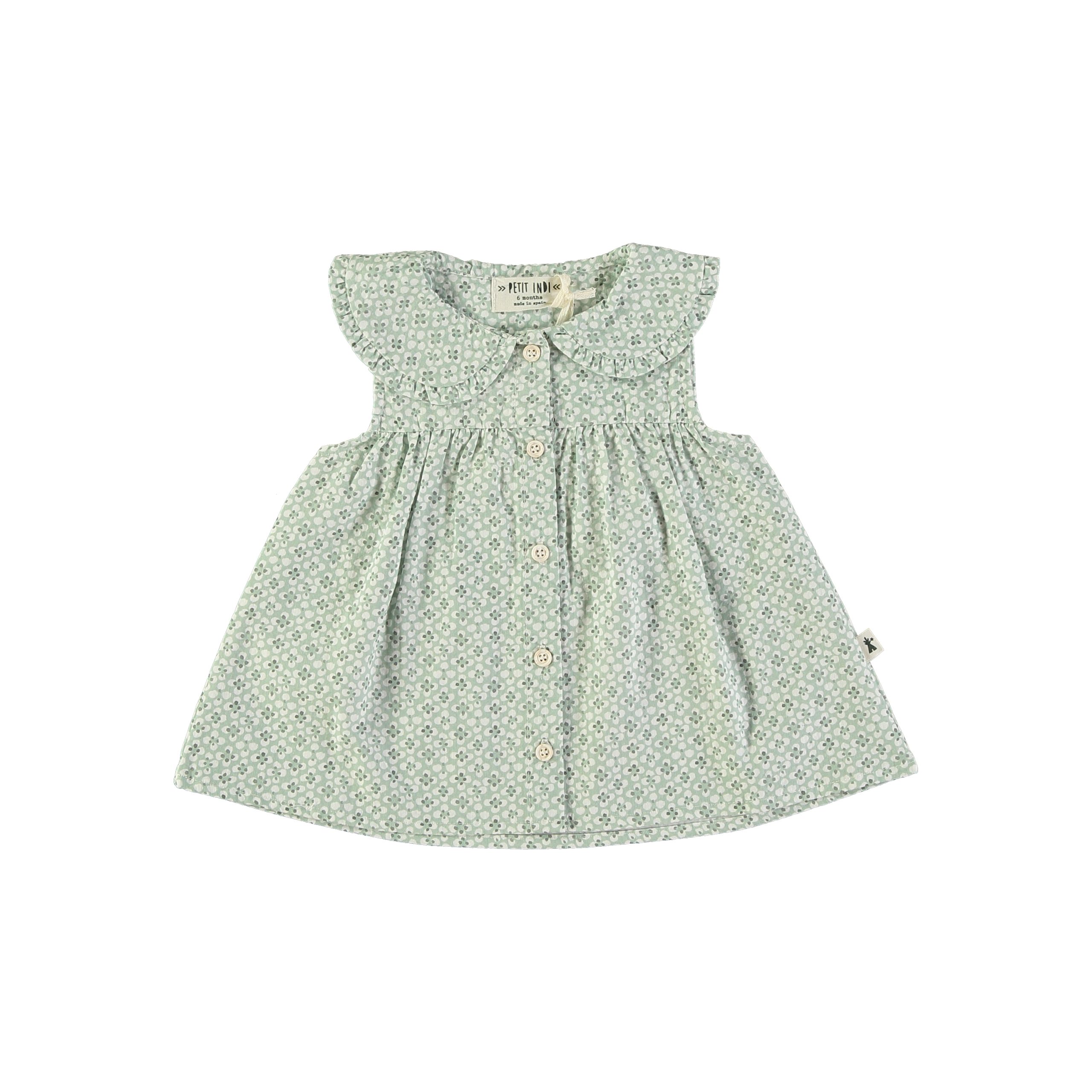 Abito cotone Petit Indi