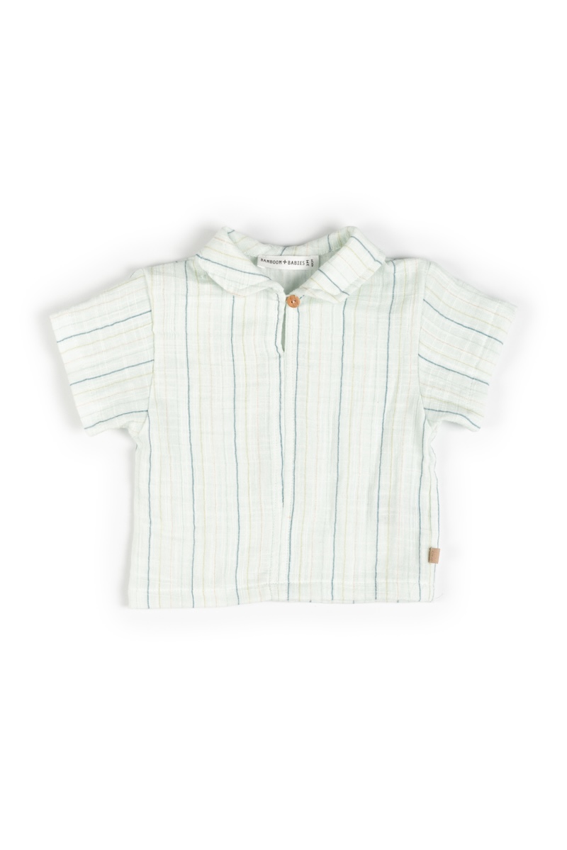 Shirt con colletto lino Bamboom - immagine 5