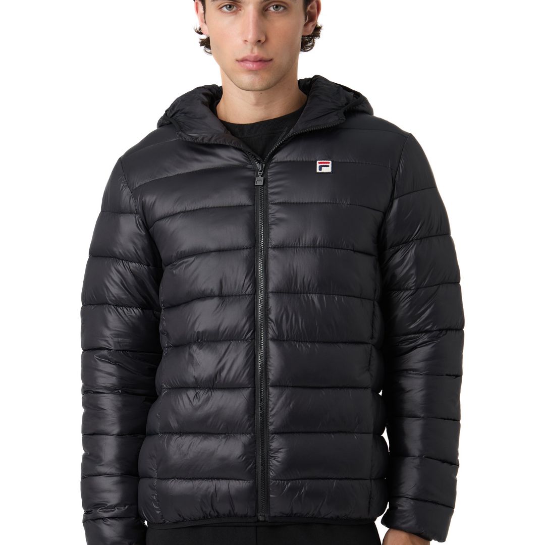 Fila MILANO Piumino Con Cappuccio – Black - immagine 2