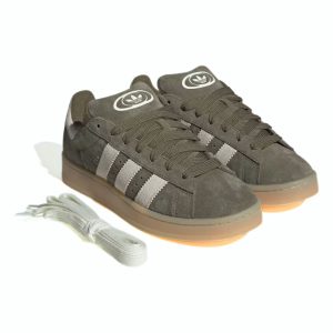 Adidas Campus 00s -Medium Dark Khaki/Off White/Gum