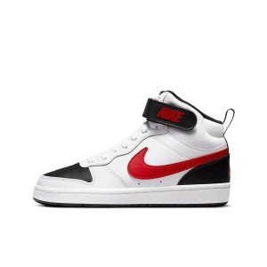 Nike Court Borough Mid 2 GS – White/ Red