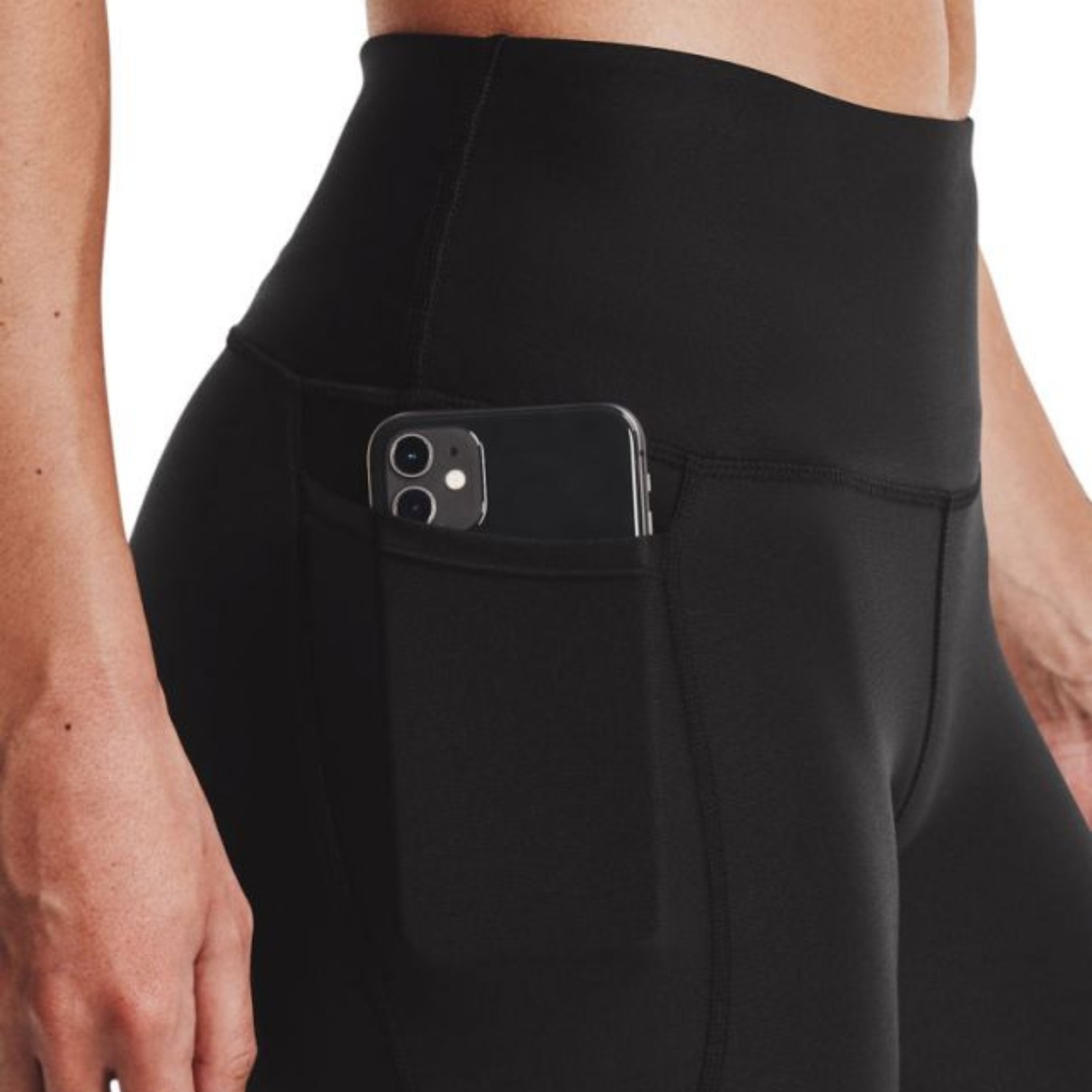 Under Armour Leggings HeatGear® Ankle Hi – Black - immagine 4