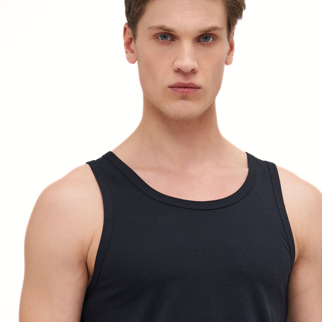 Adidas Canotta Comfort Flex Rib (2 Pack) – Black - immagine 5