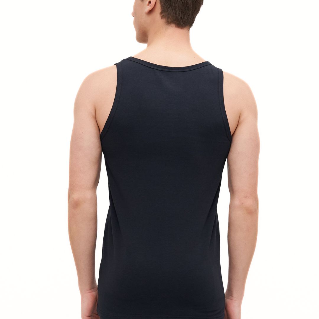 Adidas Canotta Comfort Flex Rib (2 Pack) – Black - immagine 4