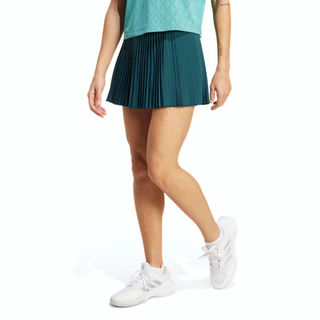 Adidas Gonnellino Da Tennis Pro Climacool Pleated – Aurora Ivy - immagine 2