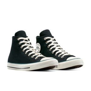 ConverseChuck Taylor All Star Contrast Suede – Black/Darkly Jaded/Egret