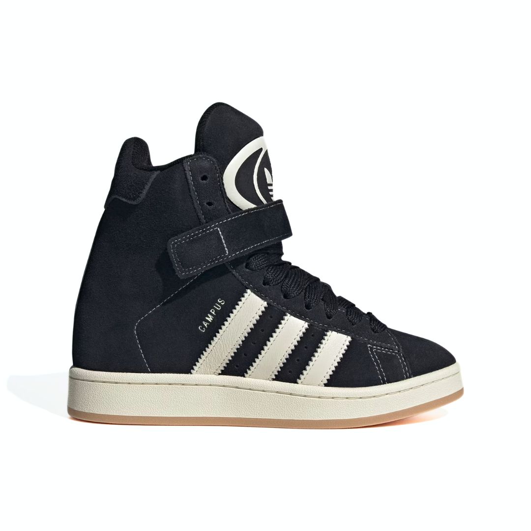 Adidas Campus Bold W – Core Black/Cream White/Gum - immagine 3