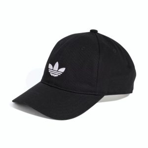 Adidas Cappello Adicolor Classic Trefoil Baseball – Black