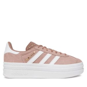 Adidas Gazelle Bold – Pink/ White Gold Metallic