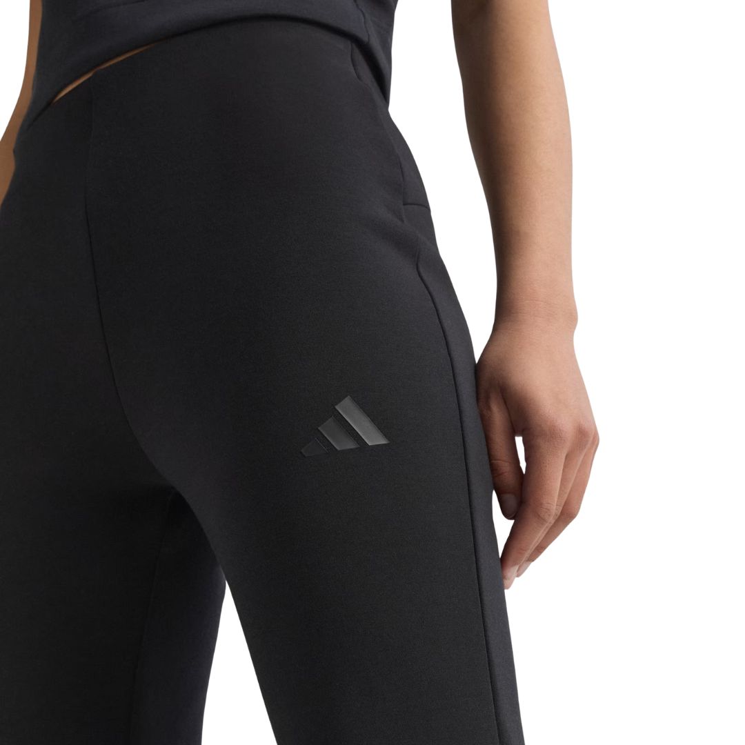 Adidas Pantalone Soft Lux Flared – Black - immagine 4