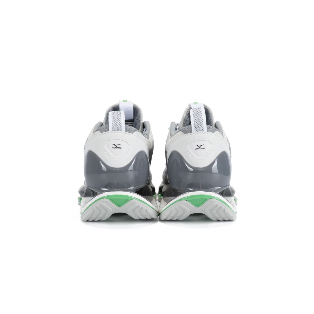 Mizuno Wave Prophecy 13.2 – Harbor Mist/Black/Vibrant Green - immagine 6