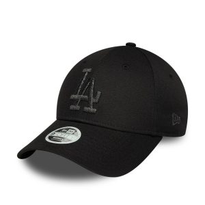 New Era Cappello LA Dodgers Metallic Logo – Black
