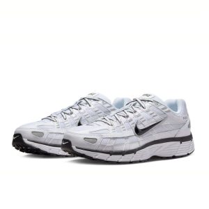 Nike P-6000 – White/Metallic Silver/Black