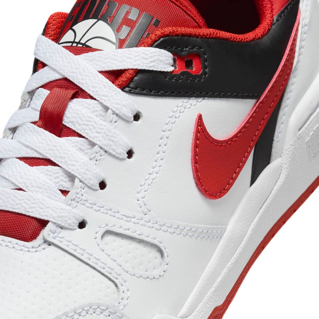 Nike Full Force Low White /Red - immagine 6