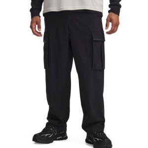 Under Armour Pantaloni Cargo Unstoppable Textured Woven – Black