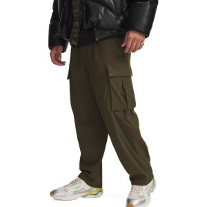 Under Armour Pantaloni Cargo Unstoppable Textured Woven – Expedition Green/Black
