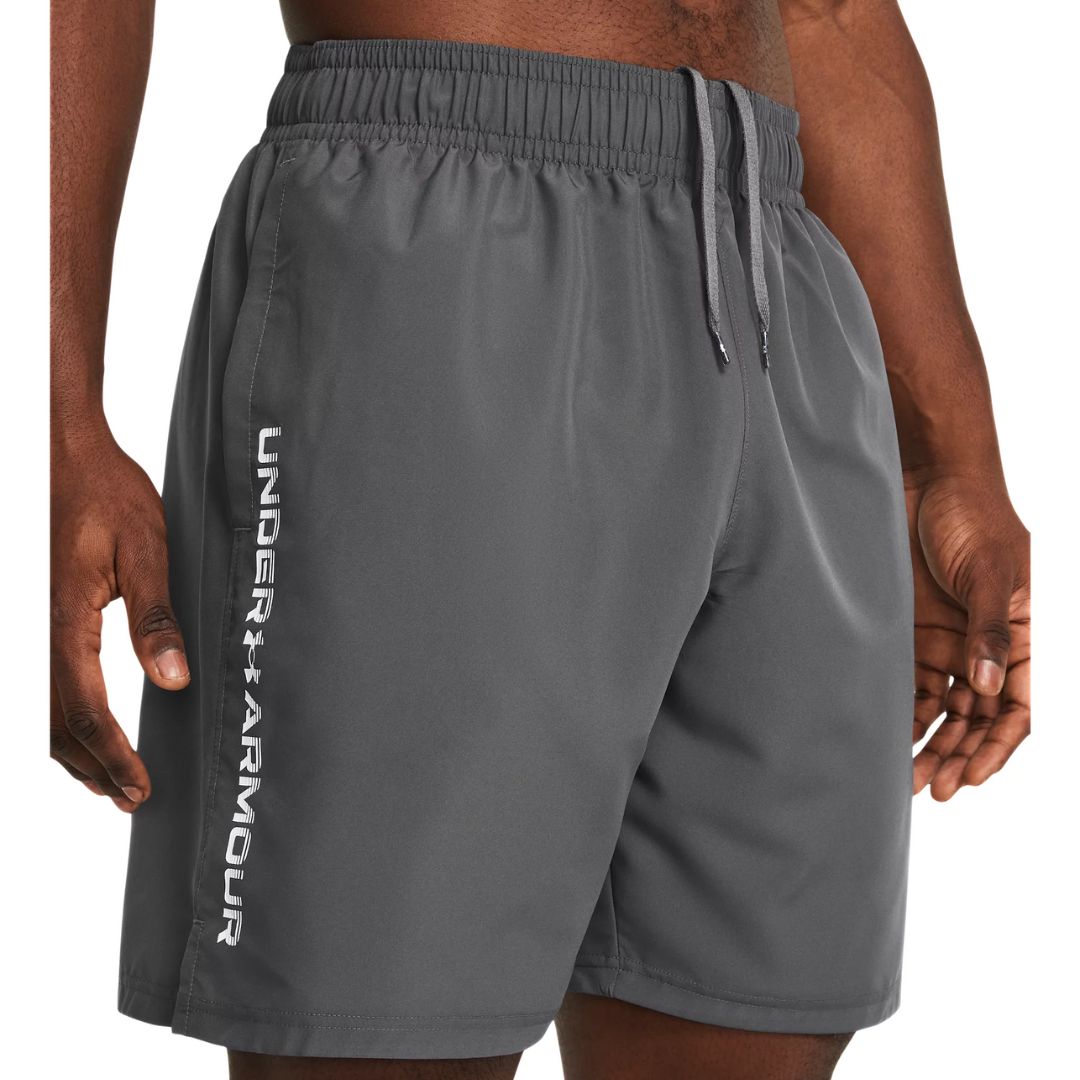 Under Armour Shorts Tech™ Woven – Castlerock/White - immagine 4
