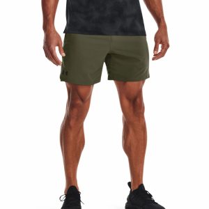 Under Armour Shorts da 15 cm Vanish Woven – Marine OD Green/Black